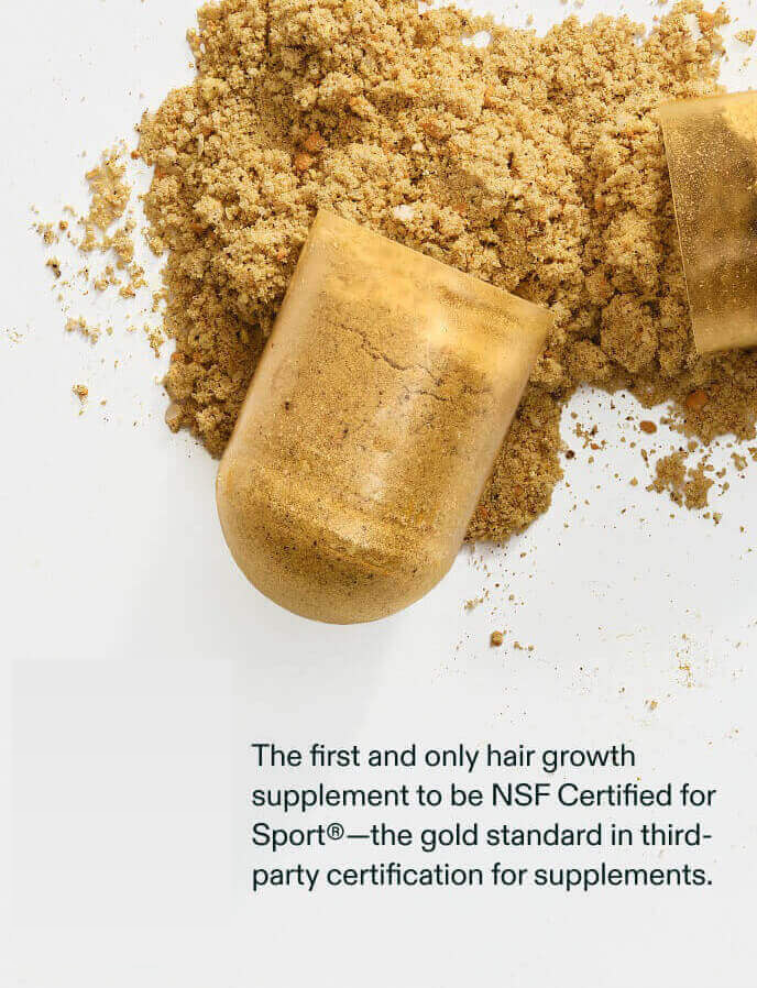 Nutrafol Men's Hair Growth Supplements, Clinically Tested for Visibly Thicker Hair and Scalp Coverage, Dermatologist Recommended